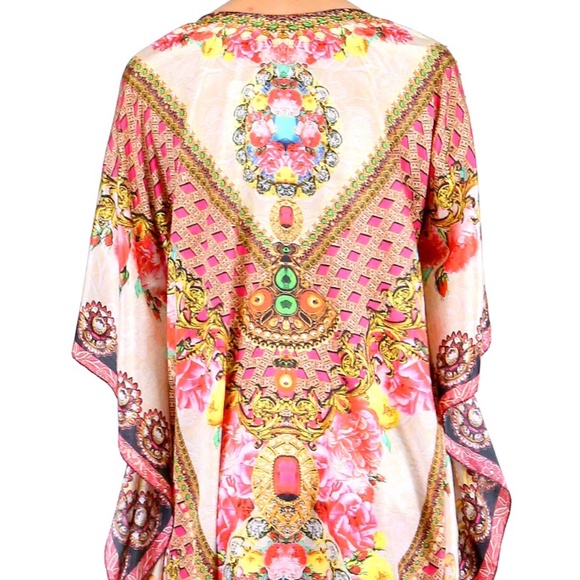 Print Kaftan Dress-Designer Kaftan for Sale Caftan - Picture 4 of 4